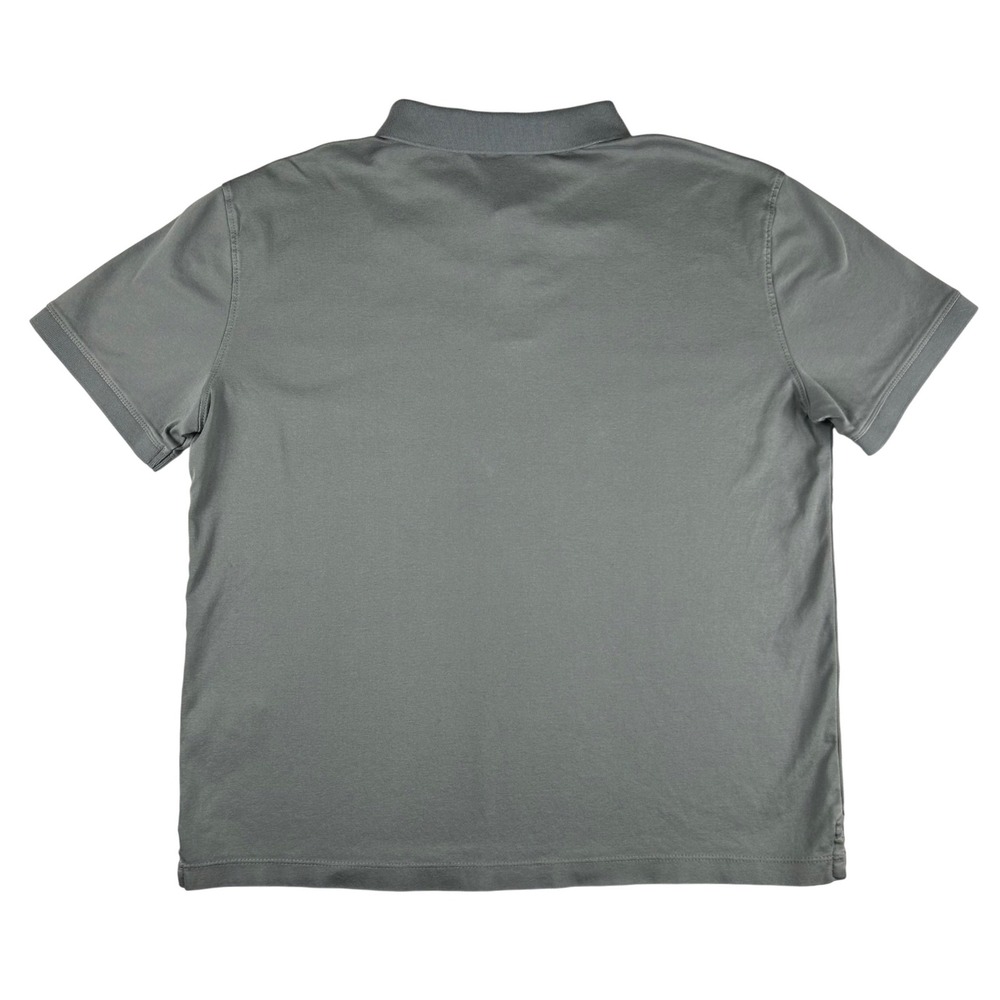 Banana Republic Mens Luxe Touch Performance Polo Shirt Slim Fit Grey Large - Picture 2 of 7